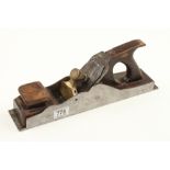 A craftsman made iron panel plane G-