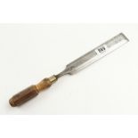 A 11/2" bevel edge chisel by MARPLES with boxwood handle G+