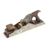 A craftsman made iron panel plane G-