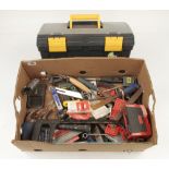 A quantity of tools and a tool box
