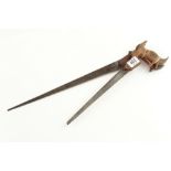 Two compass or lock saws by CLEGG & BARTON and CROWN,