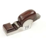 A steel block plane 43/4" x 2" with bulbous wedge G