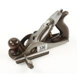 A USA STANLEY No 101/2 rebate plane with orig iron with craftsman added fence and depth stop