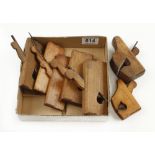 Seven miniature beech planes G