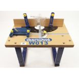 A CHARNWOOD router table G+