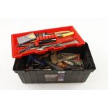 A small tool box with tools