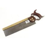 A rare 12" b/b tenon saw by MATHIESON G