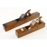 A 26" beech jointer by H BROWN and a 17" jack plane by MOSELEY G++