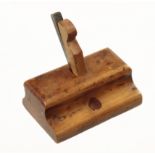 A miniature boxwood OWT router 3" x 2" G++