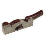 An 8" iron shoulder plane with elegant elongated mahogany wedge and 11/2" Howarth iron G+