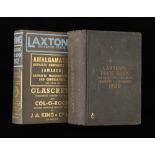 Laxton's 1899 & 1962 ed's building materials etc 8" c2000pp h/b G