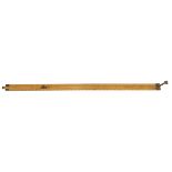 A brewers 45" boxwood and brass head rod by DRING & FAGE London G+