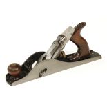 A STANLEY No 10 low knob rebate plane with English iron G+