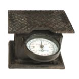 An early and unusual combination Luggage and Personal (bathroom) scale to weigh 20 stone or 280 lbs