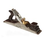 A 16 1/2" d/t steel NORRIS A1 panel plane with rosewood infill and handle 95% orig early 2 1/2"