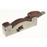 A 1 1/2" iron shoulder plane by SLATER with rosewood infill and wedge G+