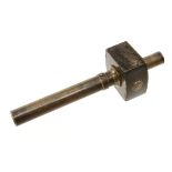 A rare brass stemmed ebony mortice gauge by FENTON & MARSDEN No 970 adjustable from both ends G DAW