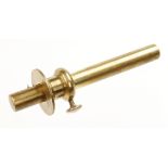 A fine quality brass mortice gauge,