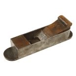 A very rare d/t steel mitre plane by GABRIEL No 394 with probably original beech infill and