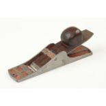 A PRESTON No 1364 Irish pattern chariot plane with rosewood wedge G+