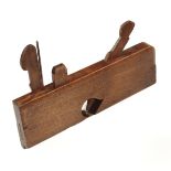 A 1/4" dado plane stamped H & D London with wood depth stop G+