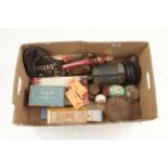 Various items in orig boxes clippers, blow lamp,