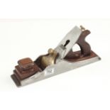 A 141/2" d/t steel NORRIS A1 panel plane with rosewood infill and handle with replaced late model