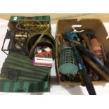 2 Boxes of gardening items