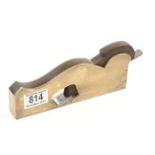 A steel sole brass rebate plane G