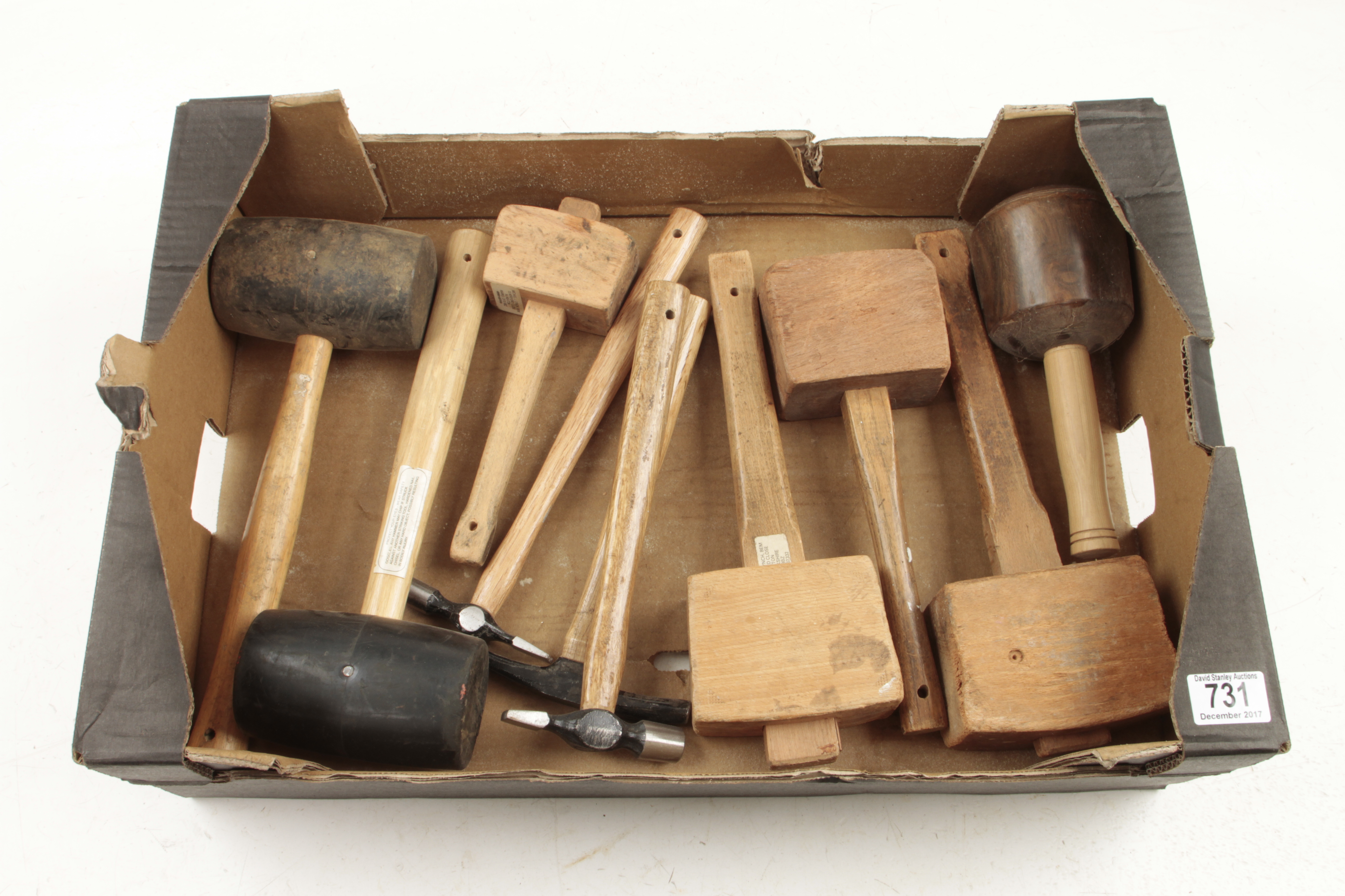 Ten mallets and hammers G