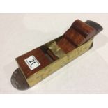 d/t steel soled brass mitre plane