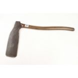 A shipwright's' blocking axe,