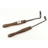 Two chairmakers chair-seat drawing knives G