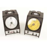 Two clearline air gauges by MERCIER(ex Caterpillar) G+