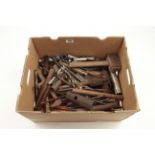 A quantity of drills, mallets,