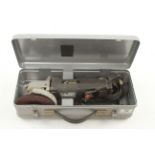 A BLACK & DECKER 4" angle grinder in orig case G