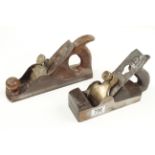 A parallel steel smoother and a handle steel rebate plane some pitting G