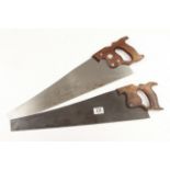 Two DISSTON handsaws USA & CANADA G+