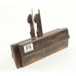 A pair of side rebate planes by HAYES Liverpool (mark overstamped) G