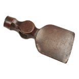 An unusual Welch miners bronze presentation pit axe head engraved Presented to T.L.R.