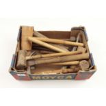 A box of hammers and mallets G+