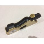 A recent steel soled brass shoulder plane