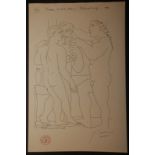 PABLO PICASSO The Vollard Suite Four prints 16 x 22cm - good condition,