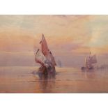WILFRED KNOX Two Venetian Watercolours Each signed 26.