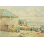 LEWIS MORTIMER Two coastal watercolours Each signed 25 x 35cm