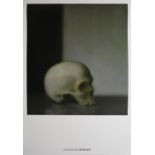 GERHARD RICHTER Skull Offset lithograph 1983 100 x 70cm