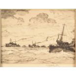 ROBERT HENRY SMITH Two wartime etchings Each signed