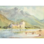 DOROTHY BRADSHAW Ruined Abbey Watercolour Signed 29 x 38cm