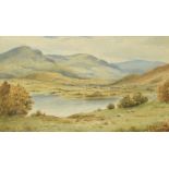 G ASHWORTH Windermere Watercolour Signed 22 x 38.