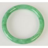 A jade bangle.